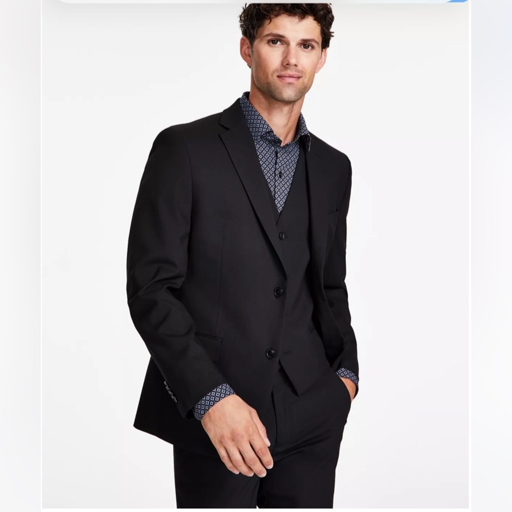 ALFANI
Men's Slim-Fit Stretch Solid Suit Jacket,
